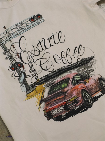 Tees for Estate Coffee shop