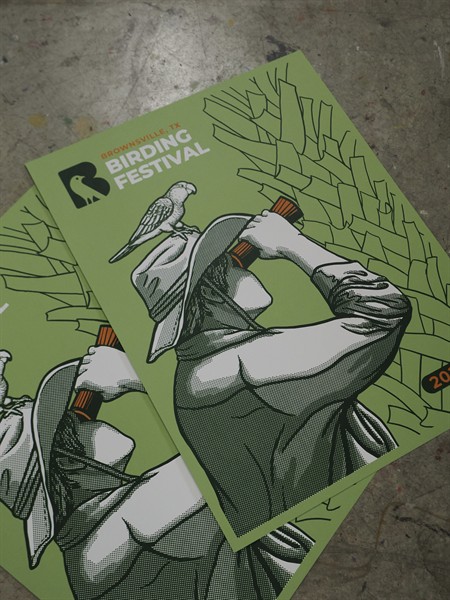 Posters for the Brownsville Birding Festival