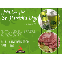 GasLite Bar and Grill - St. Patrick's Day