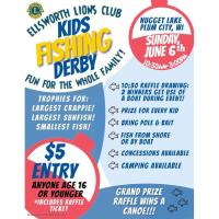 Kids Fishing Derby - sponsored by the Ellsworth Lions Club