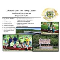 Kids Fishing Contest - sponsored by the Ellsworth Lions Club