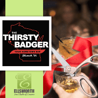 The Thirsty Badger Ribbon-Cutting