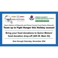 Quinn Motors - Pierce County Hunger Prevention Food Drive