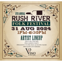 11th Annual Rush River Folk Festival!