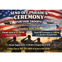 Send Off Parade & Ceremony for our Troops