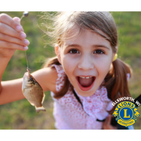Kids Fishing Derby - sponsored by the Ellsworth Lions Club