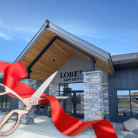 Ribbon Cutting - Loberg Law Office