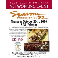 Business to Business Networking Event at Seasons 52 - 10/20/2016