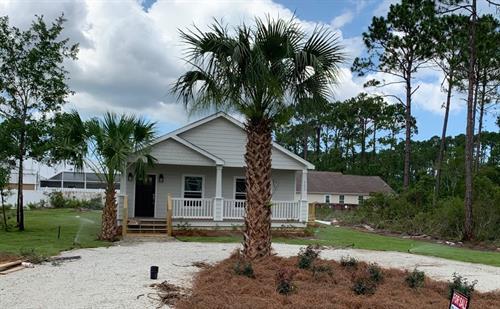 House placed in Port St Joe, Florida