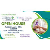 Lewis Cancer Center & Research Pavilion Open House