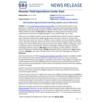 SBA News Release 7/13/2024