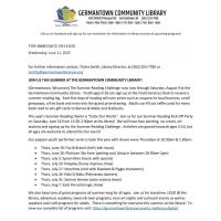 Summer Reading Challenge
