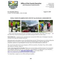 FEMA Visit Washington County
