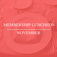 November Chamber Luncheon