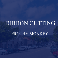 Ribbon Cutting for Frothy Monkey