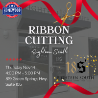 Ribbon Cutting for Eighteen South