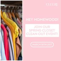 Spring Closet Clean Out