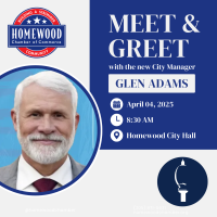 Meet & Greet with Homewood’s New City Manager, Glen Adams