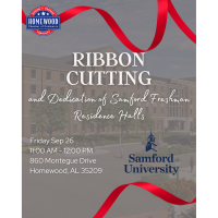 Dedication of Samford Freshman Residence Halls