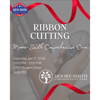 Ribbon Cutting for Moore-Smith Comprehensive Care
