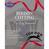 Ribbon Cutting for Top Dog Homewood