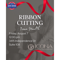 Ribbon Cutting for Icona Health