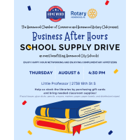 Business After Hours: School Supplies Drive at Little Professor