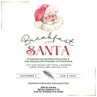 Breakfast with Santa presented by Samford University