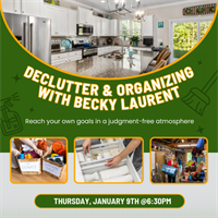 Decluttering & Organization with Becky Laurent