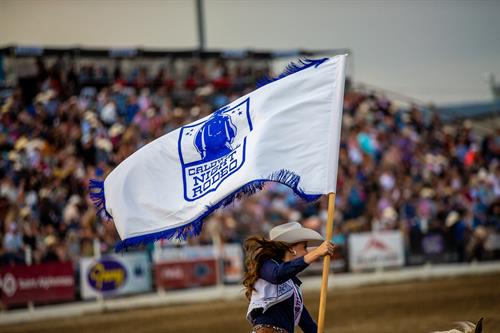 Caldwell Night Rodeo flag
