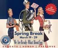 $5 Admission for Spring Break at the Warhawk!