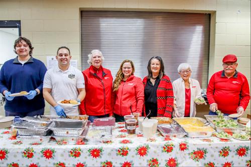 Christmas dinner hosted by AARP, Nampa Hispanic Cultural Center