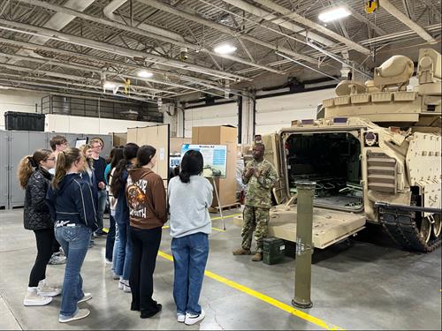 High School Field trip to Gowen Field and local trade schools