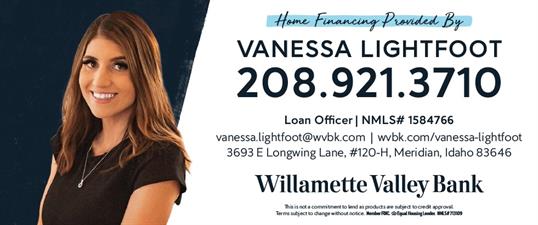 Vanessa Lightfoot - Willamette Valley Bank