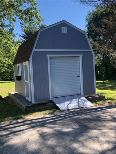 PREMIER PRO TALL BARN W/ROLL-UP CANISTER DOOR