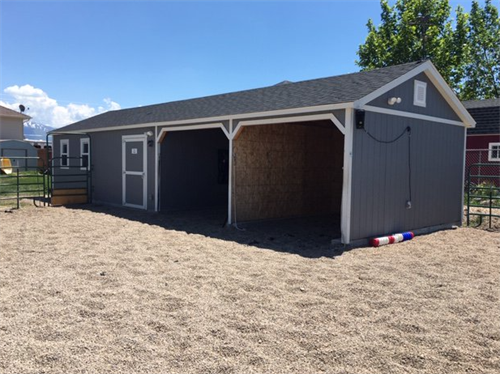 PREMIER TALL RANCH LOAFING SHED