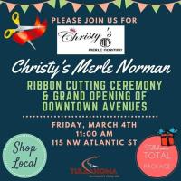 Christy's Merle Norman Ribbon Cutting Ceremony