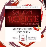 Salon Rouge Ribbon Cutting Ceremony