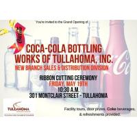 Coca Cola Bottling Works Ribbon Cutting Ceremony
