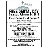 Free Dental Day from Tullahoma Cares