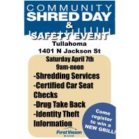 First Vision - Community Shred Day & Safety Event