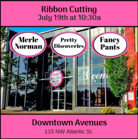 Ribbon Cutting: Downtown Avenues (Merle Norman, Fancy Pants, Pretty Discoveries)