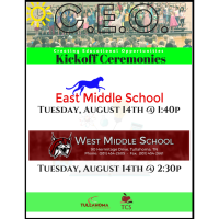 CEO Kickoff: East and West Middle School