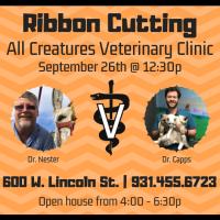 Ribbon Cutting: All Creatures Veterinary Clinic