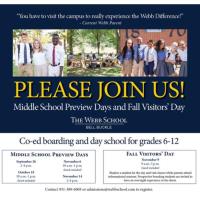 The Webb School Middle School Preview