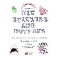 DIY Stickers and Buttons