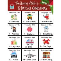 The Shoppes of Coker's: 12 Days of Christmas