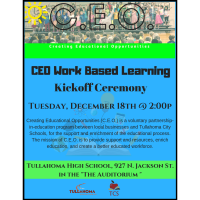 CEO Work-based Learning Kickoff