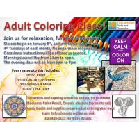 Adult Coloring Classes
