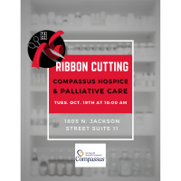 Ribbon Cutting: Compassus Hospice & Palliative Care